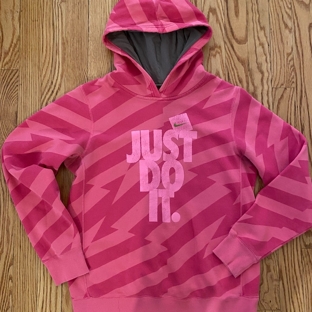 Women's Nike hoodie- bright pink